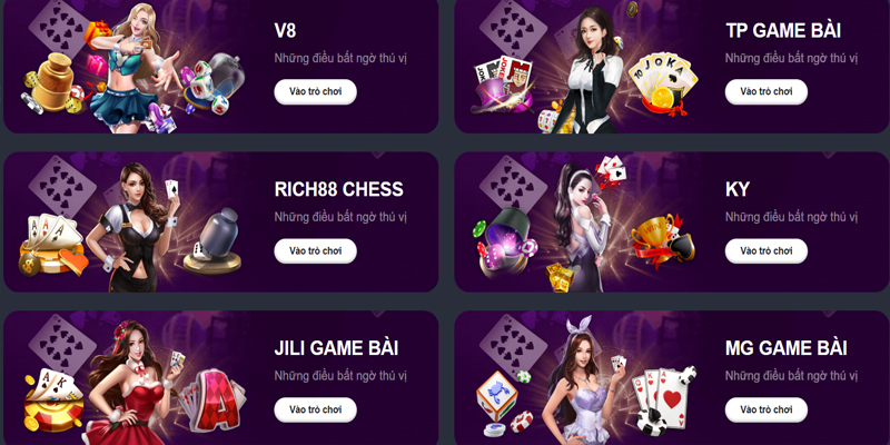 Game bài đổi thưởng 88AA cung cấp hàng loạt trò chơi nổi tiếng như Tiến lên miền Nam, Phỏm, Mậu binh, Poker, Xì tố, Bài cào, Liêng, và nhiều tựa game đổi thưởng khác.